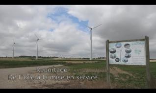 Embedded thumbnail for Le développement d&amp;#039;un parc éolien reportage